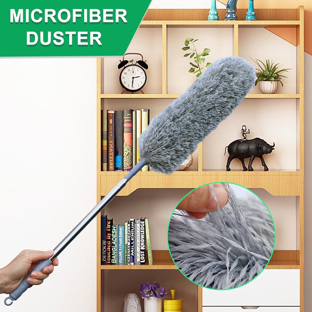 Household Microfiber Duster Cleaning Brush